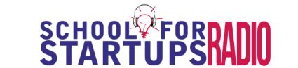 Image of school for startups radio logo